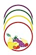 Decorative Round Fruit Labels, Pack of 40