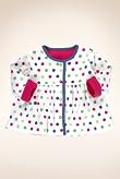 Petit Bebe Pure Cotton Spotted Reversible Jacket [T78-3845Q-Z]