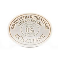 L'Occitane Shea Butter-Ultra Rich Face Soap, 100-grams