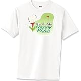 Golf - My Happy Place - Sports and Games Toddler Shirt