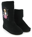 Hannah Montana "Miley" Girls Hannah Montana Log Leg Pull On Boots - Black