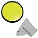 67MM Goja Full Yellow Color Filter (for Camera Lens with 67MM Filter Thread) + Premium MagicFiber Microfiber Cleaning Cloth