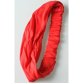 Buy *The Extras The Scrunched Headband in Red,Accessories for Women by var goTwisterProductImageStrings = new Object();goTwisterProductImageStrings['prodImageNotAvailTextNoColor'] = 