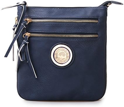 Crossbody Bag - Crossbody Purse - Multiple Pocket Crossbody Bag - Crossbody Purse with Adjustable Shoulder Strap - Crossbody Bag for Woman - Zip-top Closure Crossbody Purse (navy)