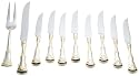 Royal Albert Old Country Roses 10 Pc Steak Knife Set with Chest