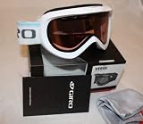 Giro Verse Goggle (White Static, Vermillion)