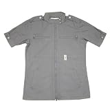 G-Star Ladies Grey Short Sleeve Zip Up Shirt