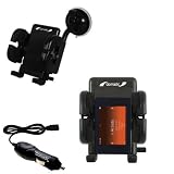 iRiver U10 512MB Flexible Auto Windshield Holder with Car Charger - Uses Gomadic TipExchange