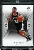 2006 07 SP Authentic Tim Duncan San Antonio Spurs Basketball Card #77 - Mint Condition - In Protective Display Case !!
