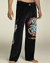 Ed Hardy Lounge Battle Velour Pants