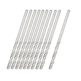 uxcell ツイストドリルビット　ドリル刃　直径2.5mm フルート長27mm メタルと大理石の穴開け　HSS　10本