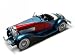 1935 Duesenberg SSJ Diecast Model Car 1/32 Blue