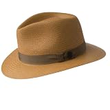 Bailey of Hollywood Brooks Straw Fedora Hat
