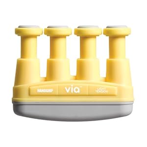 VIA Hand and Finger Exerciser for Musicians, Light Resistance (4-Pounds per Finger)