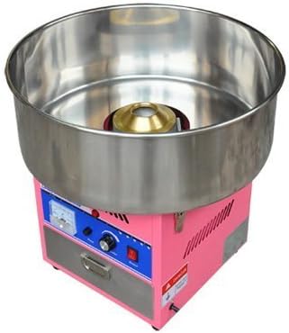 Promote Production 20" Commercial Delicious Food Cotton Floss Candy Sugar Cones Machine Maker Countertop Pink by Candy Sugar Machine