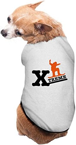 YXMXL Snowboarder Xtreme Small Pet Dog Vest Pet Clothes Gray