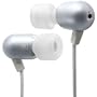 Radius Atomic Bass Aluminum Earbuds (Silver)