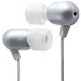 Radius Atomic Bass Aluminum Earbuds (Silver)
