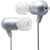 Radius Atomic Bass Aluminum Earbuds (Silver)