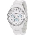 Fossil Women's ES1967 Stella Day/Date Display Quartz White Dial Watch