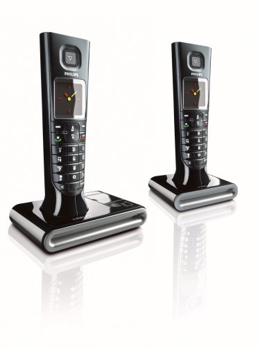 Childrens Toyshop  Third Party New : Philips ID9372B/05 XD Sound Cordless Phone - Twin With Answer Machine