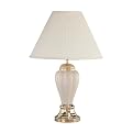 Ceramic Table Lamp- Mauve(26")