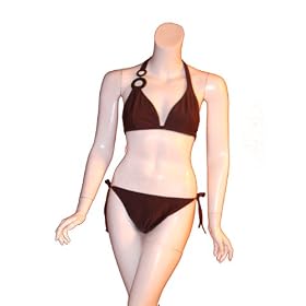Buy PEONIE Etched Brass Ring Bikini Swimsuit in Brown by var goTwisterProductImageStrings = new Object();goTwisterProductImageStrings['prodImageNotAvailTextNoColor'] = 
