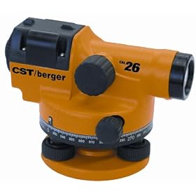 CST Berger 55-CAL26D 26X Automatic Optical Level with Carrying Case by CST-Berger