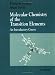 Book Molecular Chemistry of the Transition Elements: An Introductory Course