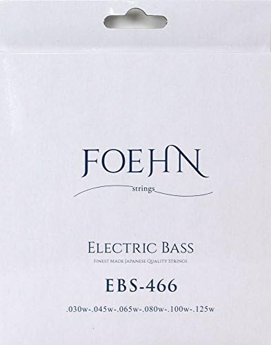 FOEHN 6-String Bass Strings set Regular Light 30-125 EBS-466