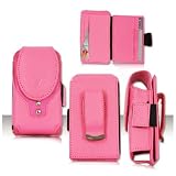 ARIES Pink Wallet Pouch Size C Motorola, Samsung, Sanyo, LG (105*57*20 MM)