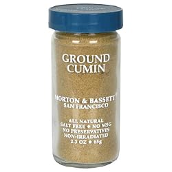 Morton & Bassett Ground Cumin, 2.3-Ounce Jars (Pack of 3)