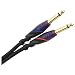 Monster Cable M DJ-M-1M pair of 1 meter DJ Cables(1/4 inch to 1/4 inch)
