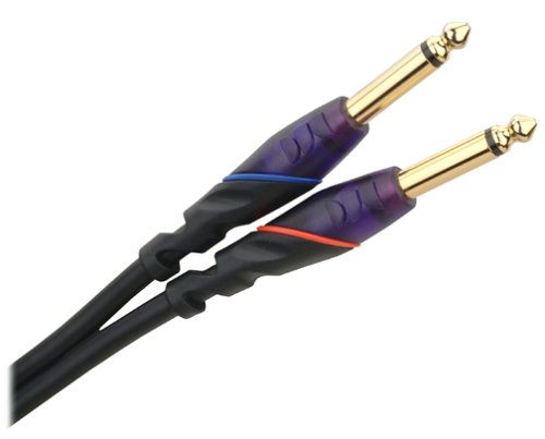 Monster Cable M DJ-M-1M pair of 1 meter DJ Cables(1/4 inch to 1/4 inch)