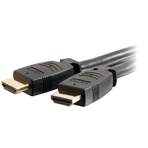 C2G / Cables to Go 40089 Velocity High-Speed HDMI Cable with Ethernet, Black (2 Meter/6.5 Feet)