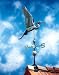 Outdoor Living : Copper Heron Weathervane Verdigris