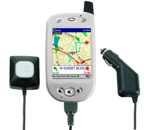 Electronics: Pharos PK015 Pocket GPS Navigator for Pocket PC Phone, incl. GPS Receiver, Software & US Maps