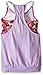 adidas Girls' Big Flow Tank, Purple Glow/Raw Purple, Medium