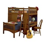 IMAGE OF Bolton Furniture Mission SSS Twin Loft Bed - VER087