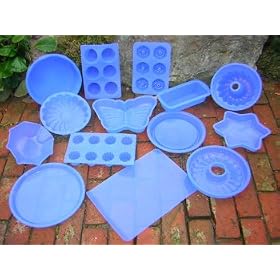 14 Pc Silicone Bakeware Set Expedite Shipping with No Extra Cost