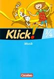 Produkt-Bild: Klick! Musik 3./4. Schuljahr. Sch&uuml;lerbuch. F&ouml;rderschule. Westliche Bundesl&auml;nder
