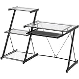 Z-Line Nero Desk and Bookcase