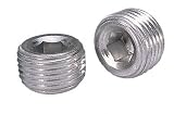 Moroso 37810 Internal Allen Head Pipe Plugs - Set of 2