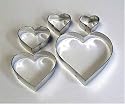 Nesting Heart Cookie Cutters - Set of 5