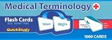 Medical Terminology Flash Cards: 1000 Cards (Quick Study)