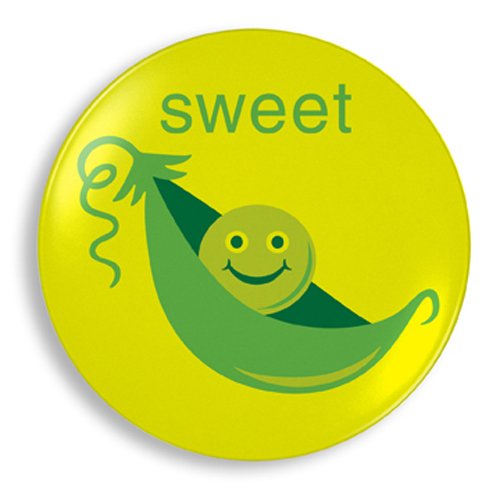 Jane Jenni 9-Inch Melamine Plate, Sweet Pea