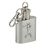 Review Sterling & Classic SC1018 / Cricketer 1oz Keyring Stainless Steel Hip Flask