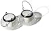 Outdoor Living : Strathwood Crackle Glass Votive Holder, Set of 2