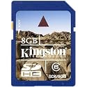 Kingston 8 GB SDHC Class 6 Flash Memory Card SD6/8GB