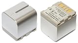 MyBattery HQ+ JVC BN-VF714互換バッテリー【シルバー】(お得な2個セット) MBH-BN-VF714 Silver Plus